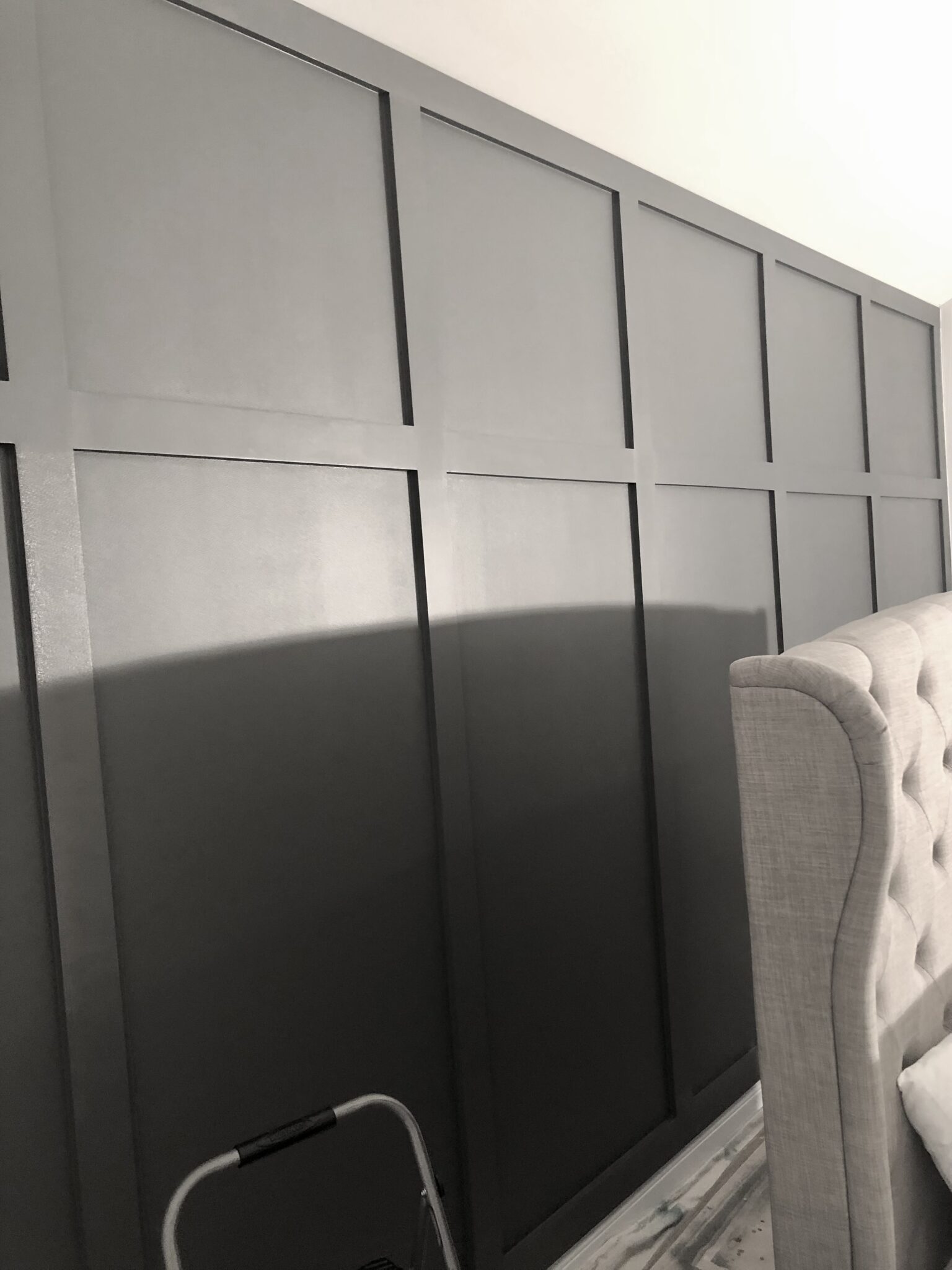 Master Bedroom Accent Wall - fulltimehomebody.com