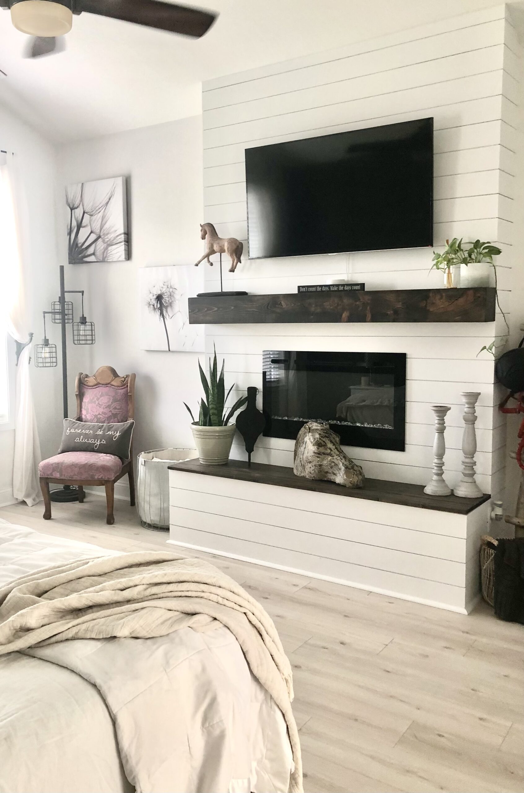 Electric Fireplace Wall